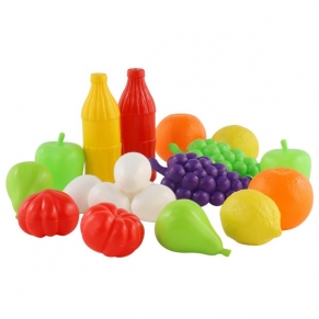Polesie Toys - Комплект плодове и зеленчуци 19 ел. 